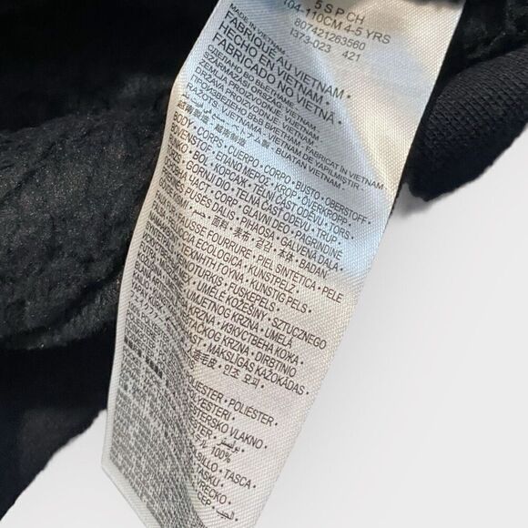 Nike Toddler Just Do It “Patches” Sherpa Pullover Jacket Boys size 4 New - Picture 8 of 9